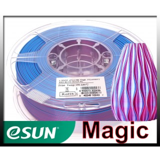 eSUN PLA Silk Magic Dual Color Filament Glossy Finish Two Color Tone